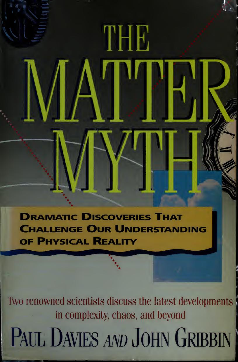 The matter myth